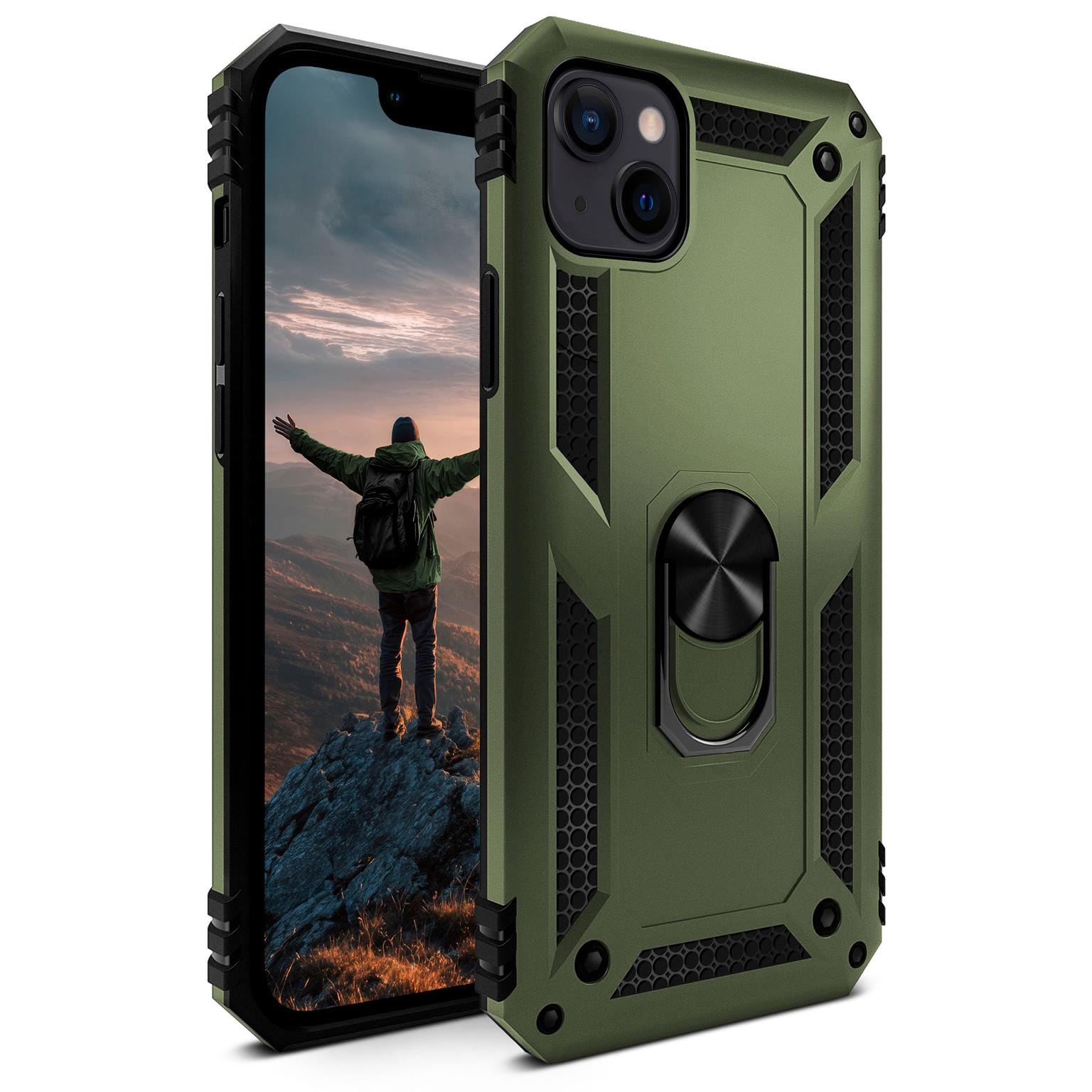 ONEFLOW Titan Cover iPhone 13 Panzerhülle Stoßfest – Weiteres Produktbild 1 ONEFLOW Titan Cover iPhone 13 Panzerhülle Stoßfest – Weiteres Produktbild 1