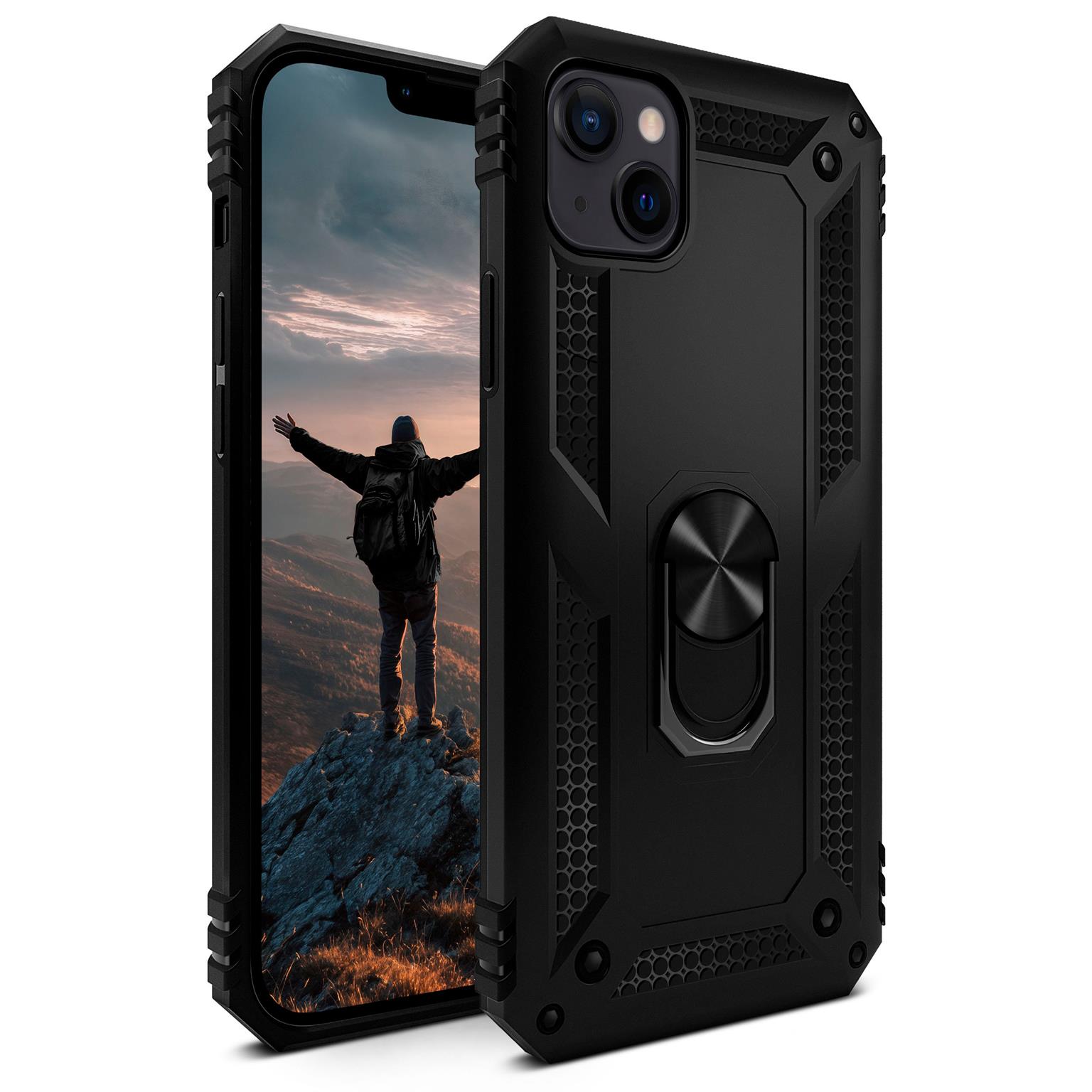 ONEFLOW Titan Cover iPhone 14 Panzerhülle Stoßfest – Weiteres Produktbild 1