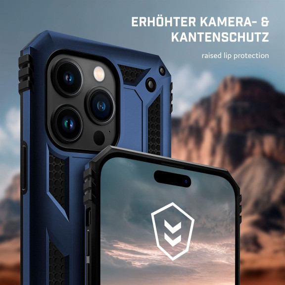 ONEFLOW Titan Cover iPhone 15 Pro Max Panzerhülle Stoßfest – Weiteres Produktbild 3 ONEFLOW Titan Cover iPhone 15 Pro Max Panzerhülle Stoßfest – Weiteres Produktbild 3