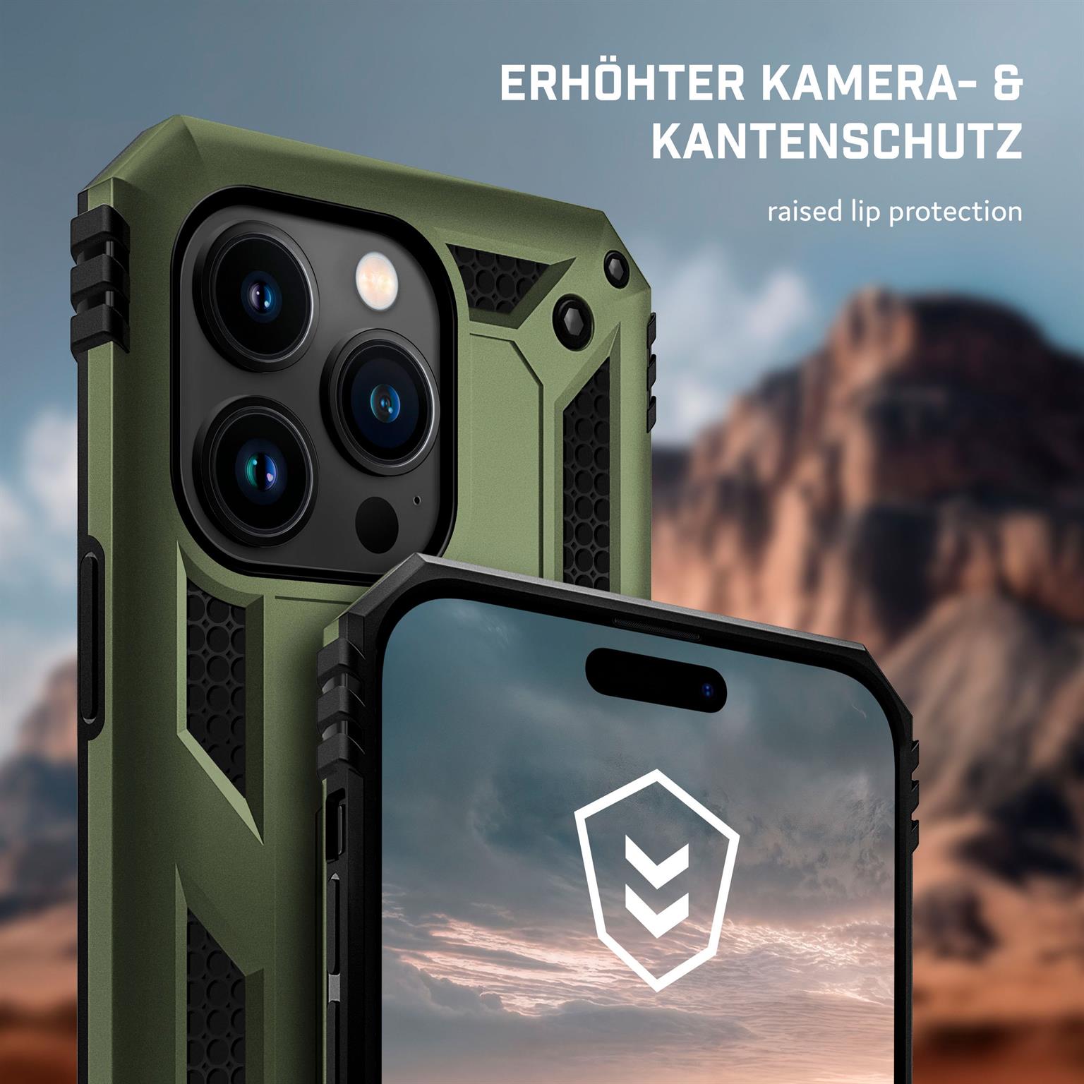 ONEFLOW Titan Cover iPhone 15 Pro Max Panzerhülle Stoßfest – Weiteres Produktbild 3