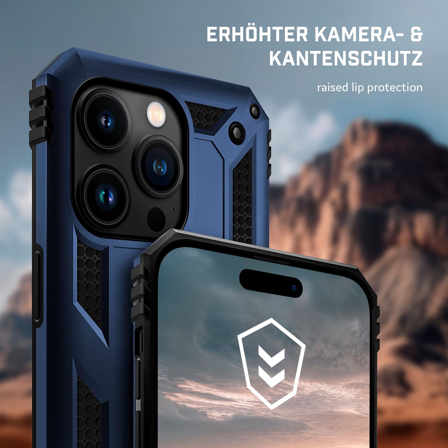 ONEFLOW Titan Cover iPhone 15 Pro Panzerhülle Stoßfest – Weiteres Produktbild 3 ONEFLOW Titan Cover iPhone 15 Pro Panzerhülle Stoßfest – Weiteres Produktbild 3