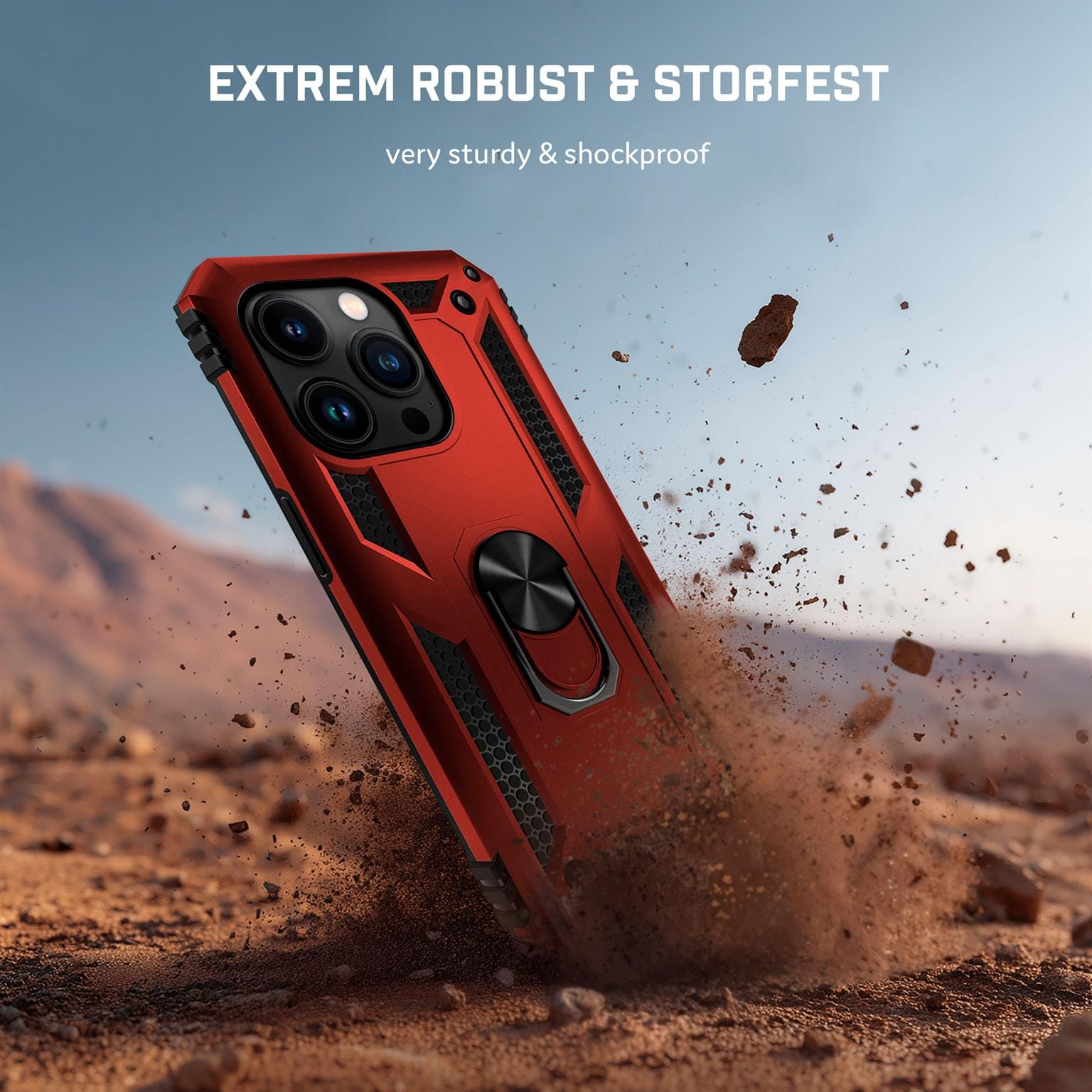 ONEFLOW Titan Cover iPhone 15 Pro Panzerhülle Stoßfest – Weiteres Produktbild 5 ONEFLOW Titan Cover iPhone 15 Pro Panzerhülle Stoßfest – Weiteres Produktbild 5