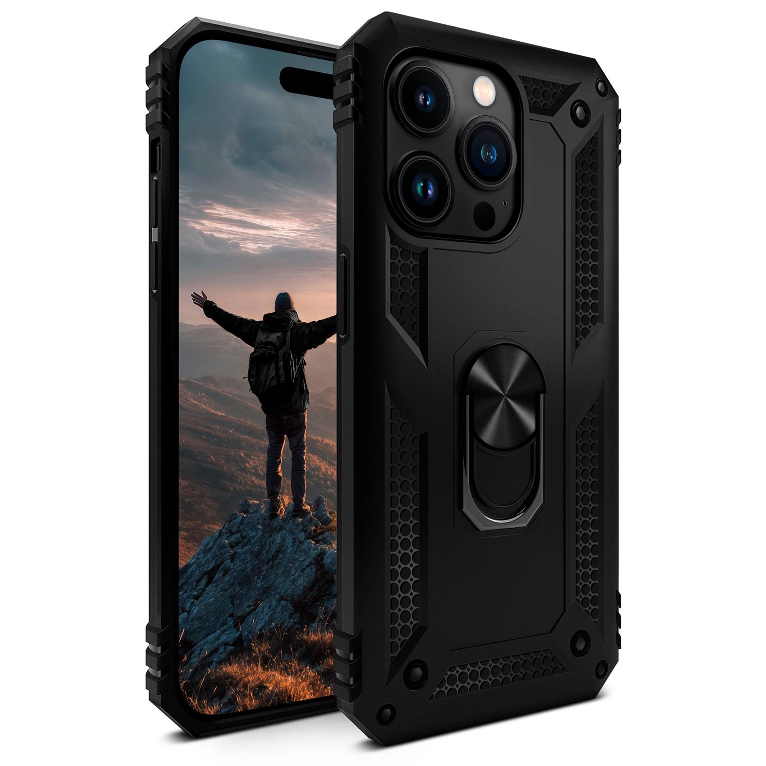 ONEFLOW Titan Cover iPhone 15 Pro Panzerhülle Stoßfest – Weiteres Produktbild 1 ONEFLOW Titan Cover iPhone 15 Pro Panzerhülle Stoßfest – Weiteres Produktbild 1