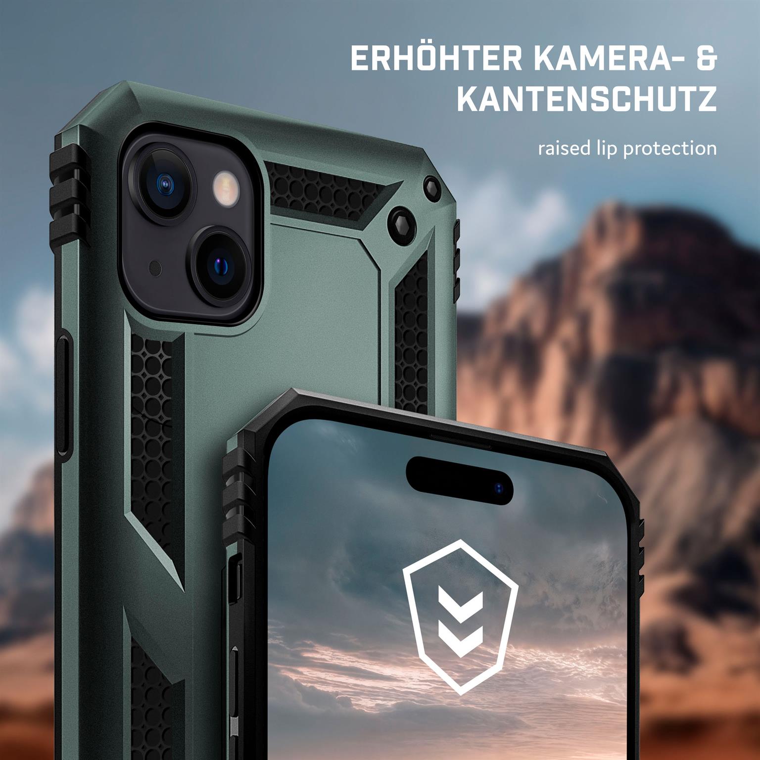 ONEFLOW Titan Cover iPhone 15 Panzerhülle Stoßfest – Weiteres Produktbild 3