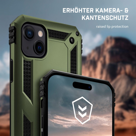 ONEFLOW Titan Cover iPhone 15 Panzerhülle Stoßfest – Weiteres Produktbild 3 ONEFLOW Titan Cover iPhone 15 Panzerhülle Stoßfest – Weiteres Produktbild 3