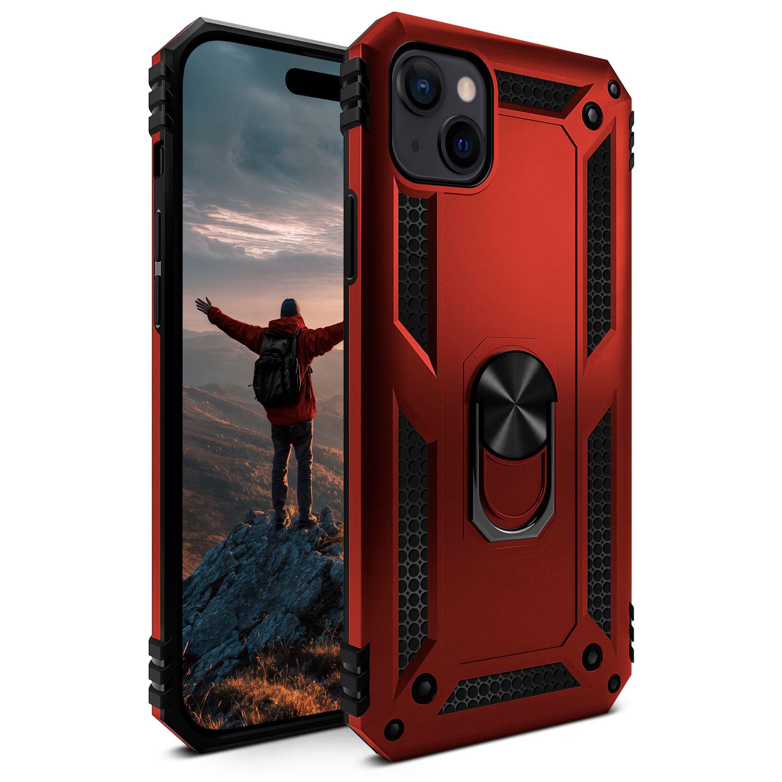 ONEFLOW Titan Cover iPhone 15 Panzerhülle Stoßfest – Weiteres Produktbild 1