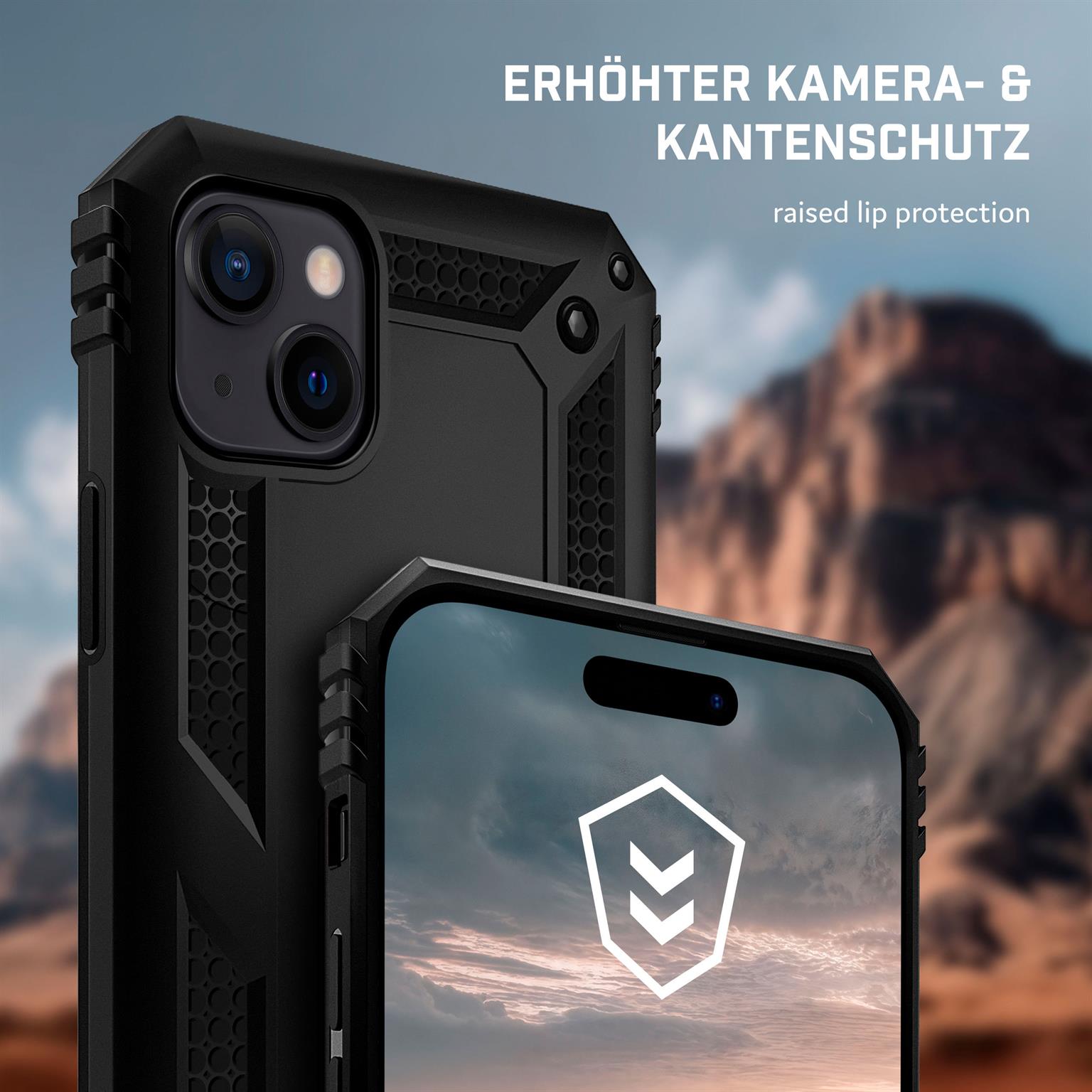 ONEFLOW Titan Cover iPhone 15 Panzerhülle Stoßfest – Weiteres Produktbild 3 ONEFLOW Titan Cover iPhone 15 Panzerhülle Stoßfest – Weiteres Produktbild 3