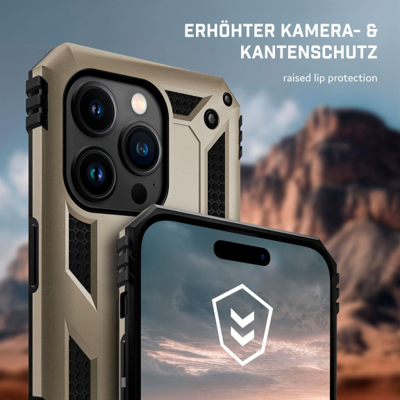 ONEFLOW Titan Cover iPhone 16 Pro Max Panzerhülle Stoßfest – Weiteres Produktbild 3 ONEFLOW Titan Cover iPhone 16 Pro Max Panzerhülle Stoßfest – Weiteres Produktbild 3