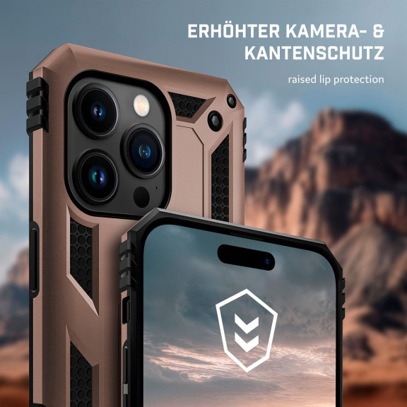 ONEFLOW Titan Cover iPhone 16 Pro Max Panzerhülle Stoßfest – Weiteres Produktbild 3