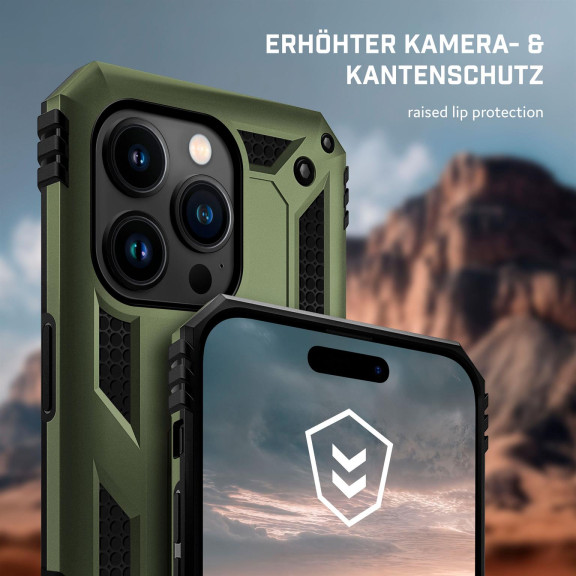 ONEFLOW Titan Cover iPhone 16 Pro Max Panzerhülle Stoßfest – Weiteres Produktbild 3 ONEFLOW Titan Cover iPhone 16 Pro Max Panzerhülle Stoßfest – Weiteres Produktbild 3