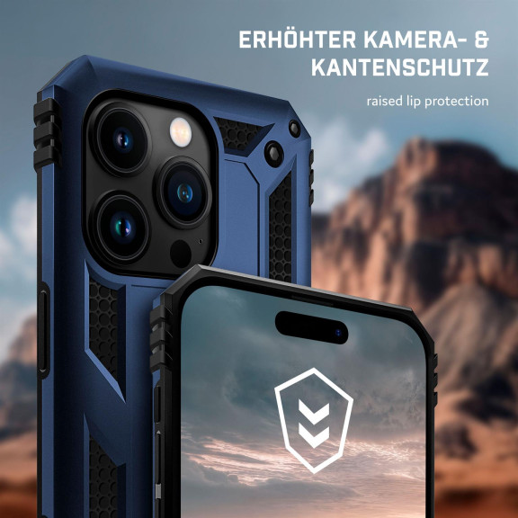 ONEFLOW Titan Cover iPhone 16 Pro Panzerhülle Stoßfest – Weiteres Produktbild 3 ONEFLOW Titan Cover iPhone 16 Pro Panzerhülle Stoßfest – Weiteres Produktbild 3