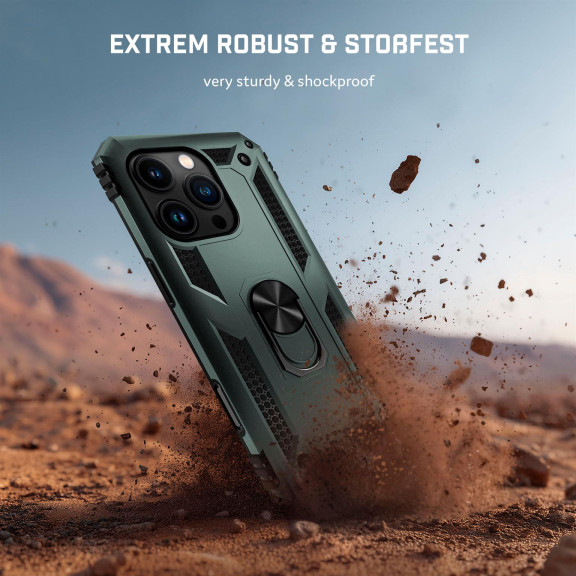 ONEFLOW Titan Cover iPhone 16 Pro Panzerhülle Stoßfest – Weiteres Produktbild 5