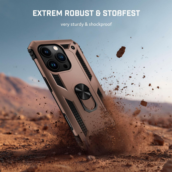 ONEFLOW Titan Cover iPhone 16 Pro Panzerhülle Stoßfest – Weiteres Produktbild 5