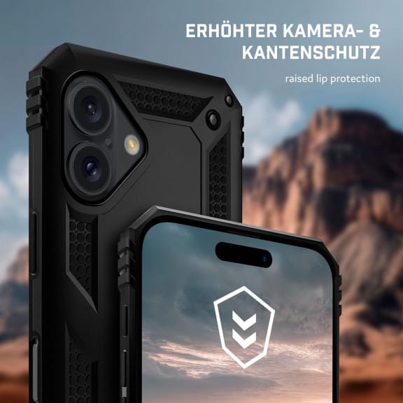 ONEFLOW Titan Cover iPhone 16 Panzerhülle Stoßfest – Weiteres Produktbild 3 ONEFLOW Titan Cover iPhone 16 Panzerhülle Stoßfest – Weiteres Produktbild 3