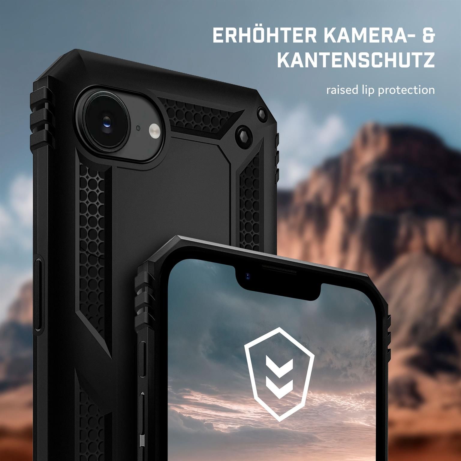 ONEFLOW Titan Cover iPhone 16e Panzerhülle Stoßfest – Weiteres Produktbild 3 ONEFLOW Titan Cover iPhone 16e Panzerhülle Stoßfest – Weiteres Produktbild 3