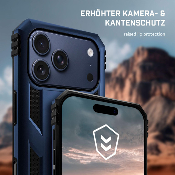 ONEFLOW Titan Cover iPhone 17 Pro Panzerhülle Stoßfest – Weiteres Produktbild 3