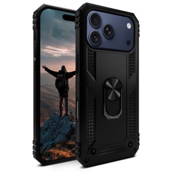 ONEFLOW Titan Cover iPhone 17 Pro Panzerhülle Stoßfest – Phantom Black ONEFLOW Titan Cover iPhone 17 Pro Panzerhülle Stoßfest – Phantom Black