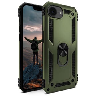ONEFLOW Titan Cover iPhone 17e Panzerhülle Stoßfest – Tactical Green ONEFLOW Titan Cover iPhone 17e Panzerhülle Stoßfest – Tactical Green