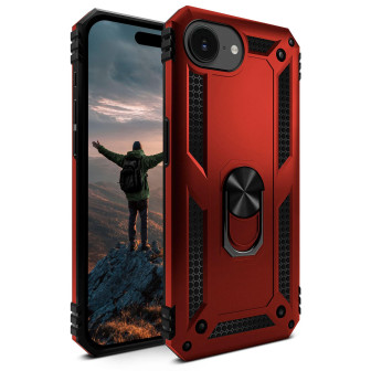 ONEFLOW Titan Cover iPhone 17e Panzerhülle Stoßfest – Inferno Red