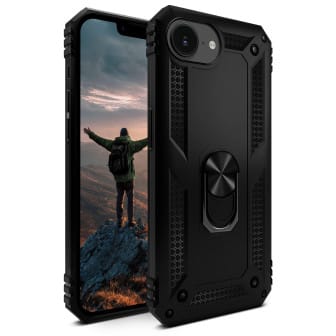 ONEFLOW Titan Cover iPhone 17e Panzerhülle Stoßfest – Phantom Black ONEFLOW Titan Cover iPhone 17e Panzerhülle Stoßfest – Phantom Black
