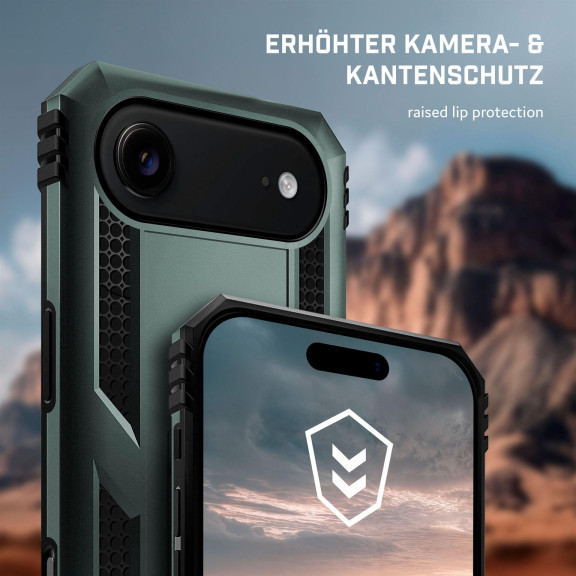 ONEFLOW Titan Cover iPhone Air Panzerhülle Stoßfest – Weiteres Produktbild 3