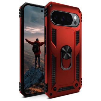 ONEFLOW Titan Cover Google Pixel 10 Pro Panzerhülle Stoßfest – Inferno Red