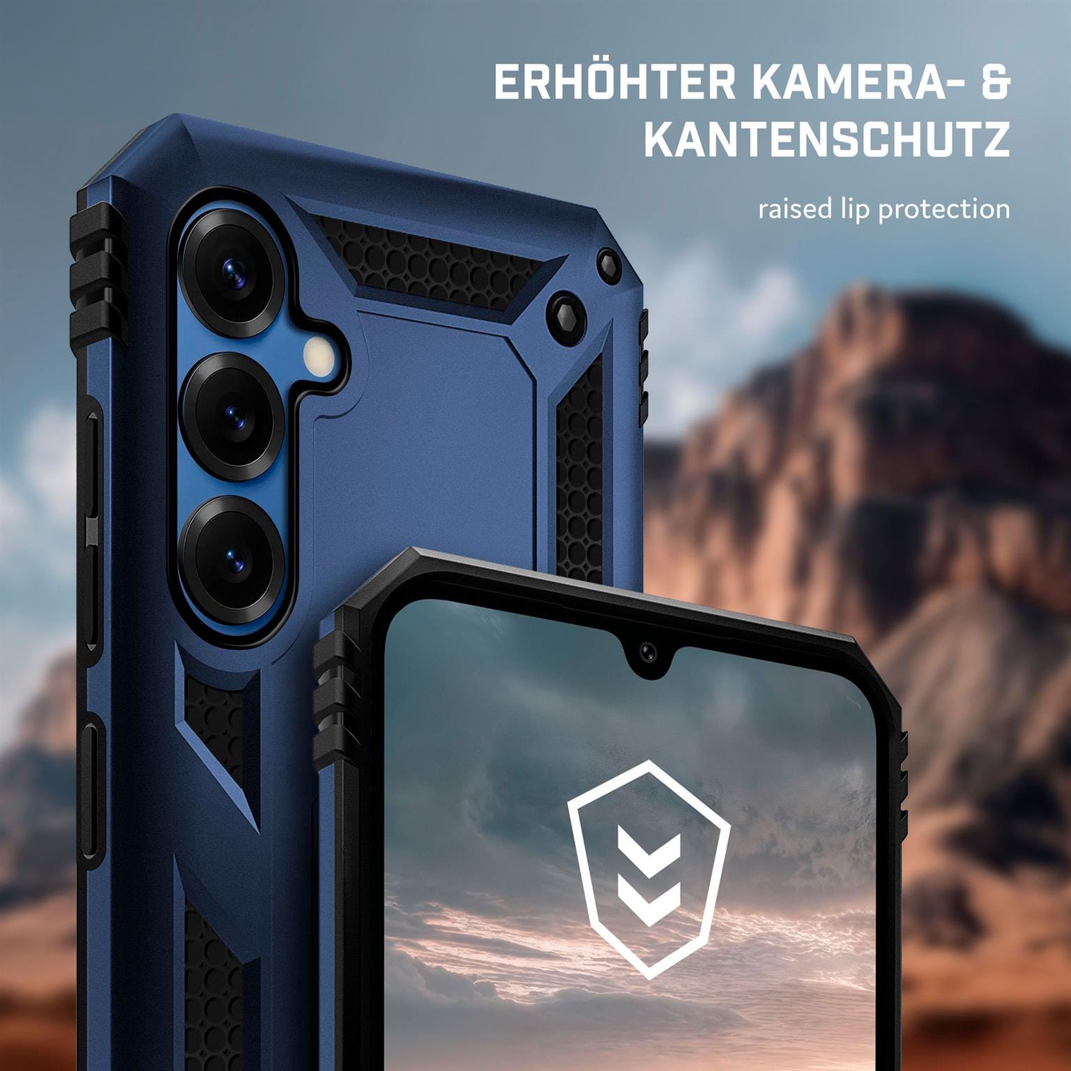 ONEFLOW Titan Cover Samsung Galaxy A15 (4G) Panzerhülle Stoßfest – Weiteres Produktbild 3 ONEFLOW Titan Cover Samsung Galaxy A15 (4G) Panzerhülle Stoßfest – Weiteres Produktbild 3