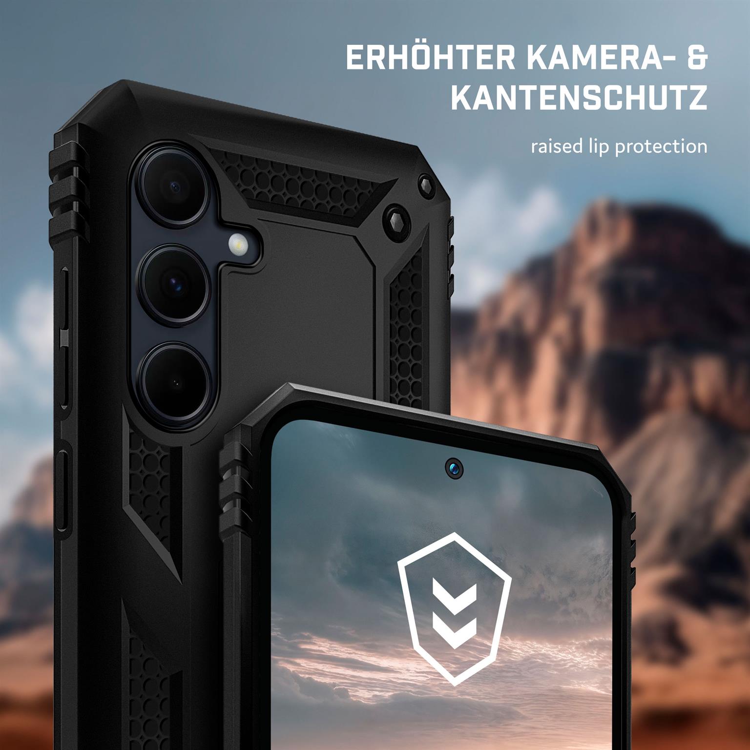 ONEFLOW Titan Cover Samsung Galaxy A35 5G Panzerhülle Stoßfest – Weiteres Produktbild 3 ONEFLOW Titan Cover Samsung Galaxy A35 5G Panzerhülle Stoßfest – Weiteres Produktbild 3