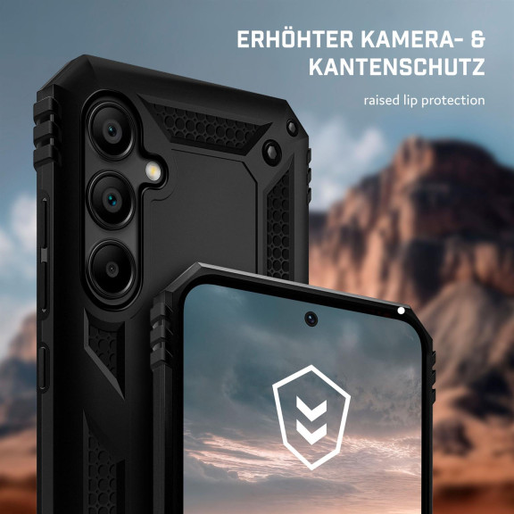 ONEFLOW Titan Cover Samsung Galaxy A55 5G Panzerhülle Stoßfest – Weiteres Produktbild 3