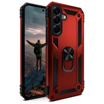 ONEFLOW Titan Cover Samsung Galaxy A56 5G Panzerhülle Stoßfest – Inferno Red ONEFLOW Titan Cover Samsung Galaxy A56 5G Panzerhülle Stoßfest – Inferno Red