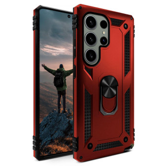 ONEFLOW Titan Cover Samsung Galaxy S24 Ultra Panzerhülle Stoßfest – Inferno Red ONEFLOW Titan Cover Samsung Galaxy S24 Ultra Panzerhülle Stoßfest – Inferno Red