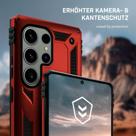 ONEFLOW Titan Cover Samsung Galaxy S24 Ultra Panzerhülle Stoßfest – Weiteres Produktbild 3 ONEFLOW Titan Cover Samsung Galaxy S24 Ultra Panzerhülle Stoßfest – Weiteres Produktbild 3