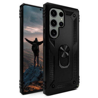 ONEFLOW Titan Cover Samsung Galaxy S24 Ultra Panzerhülle Stoßfest – Phantom Black ONEFLOW Titan Cover Samsung Galaxy S24 Ultra Panzerhülle Stoßfest – Phantom Black