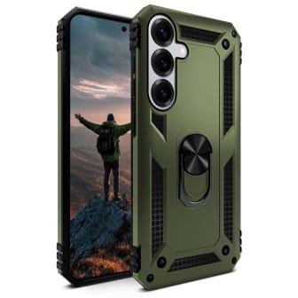 ONEFLOW Titan Cover Samsung Galaxy S25 FE Panzerhülle Stoßfest – Tactical Green ONEFLOW Titan Cover Samsung Galaxy S25 FE Panzerhülle Stoßfest – Tactical Green