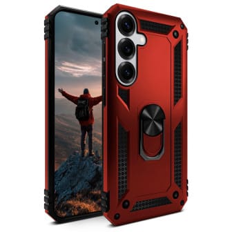 ONEFLOW Titan Cover Samsung Galaxy S25 FE Panzerhülle Stoßfest – Inferno Red ONEFLOW Titan Cover Samsung Galaxy S25 FE Panzerhülle Stoßfest – Inferno Red