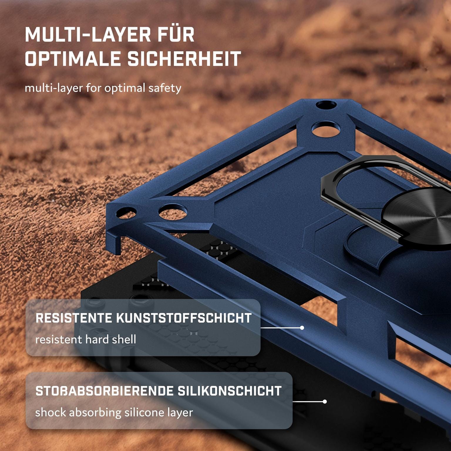 ONEFLOW Titan Cover Samsung Galaxy S25 Ultra Panzerhülle Stoßfest – Weiteres Produktbild 4 ONEFLOW Titan Cover Samsung Galaxy S25 Ultra Panzerhülle Stoßfest – Weiteres Produktbild 4