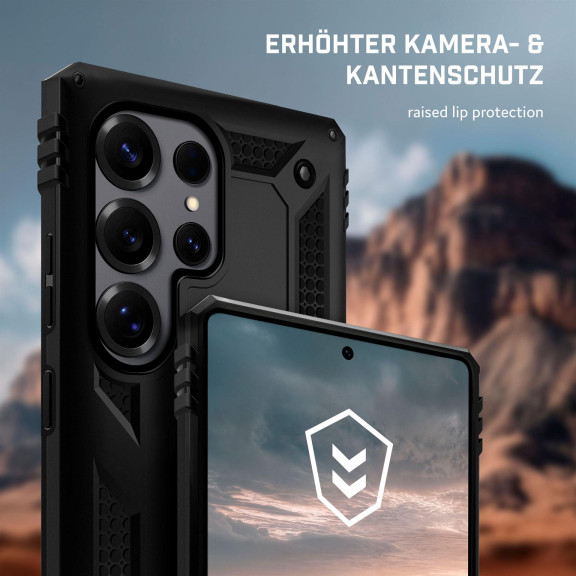 ONEFLOW Titan Cover Samsung Galaxy S25 Ultra Panzerhülle Stoßfest – Weiteres Produktbild 3