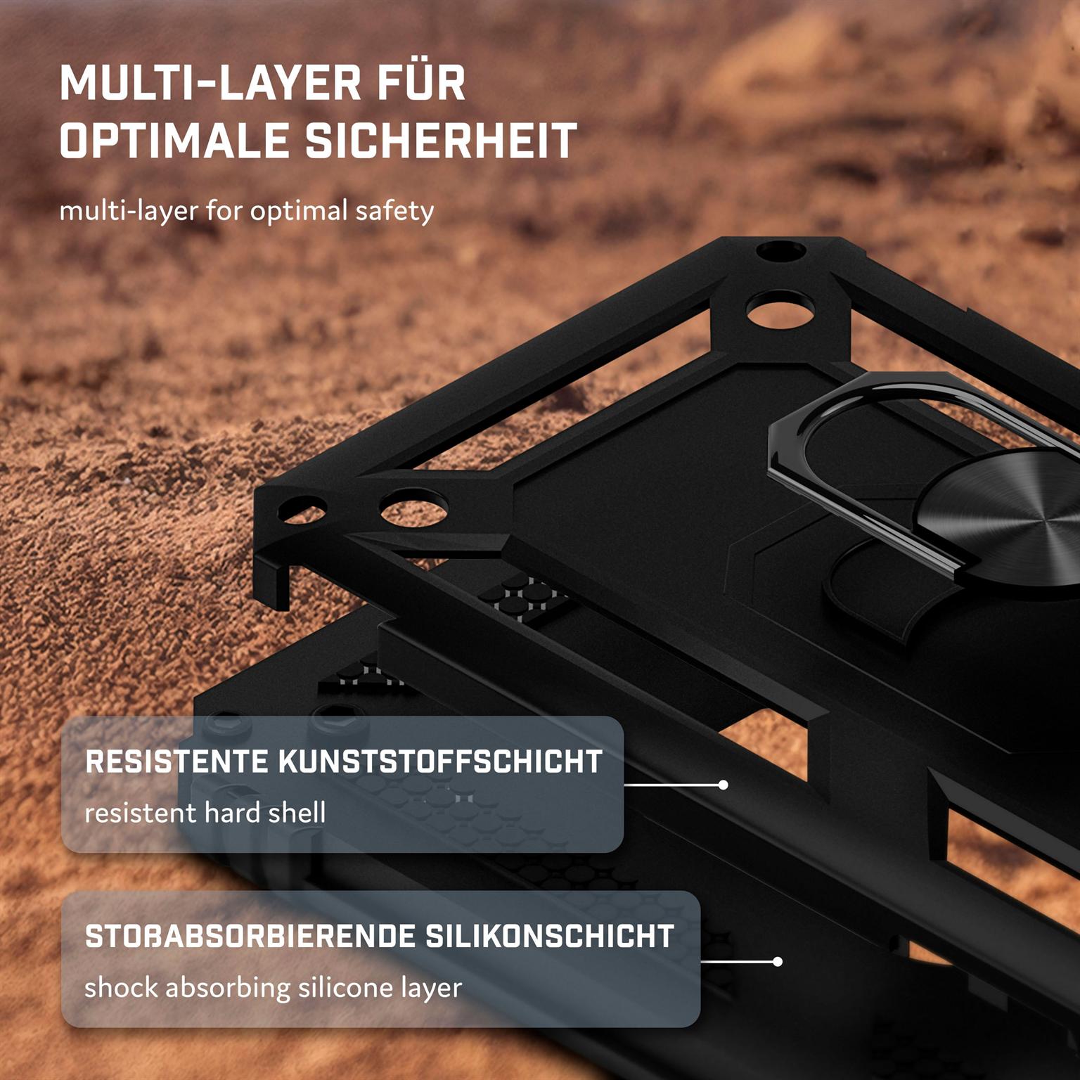 ONEFLOW Titan Cover Samsung Galaxy S25 Ultra Panzerhülle Stoßfest – Weiteres Produktbild 4