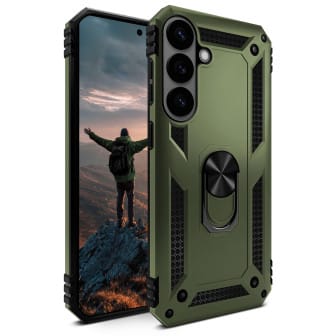 ONEFLOW Titan Cover Samsung Galaxy S26 Panzerhülle Stoßfest – Tactical Green ONEFLOW Titan Cover Samsung Galaxy S26 Panzerhülle Stoßfest – Tactical Green
