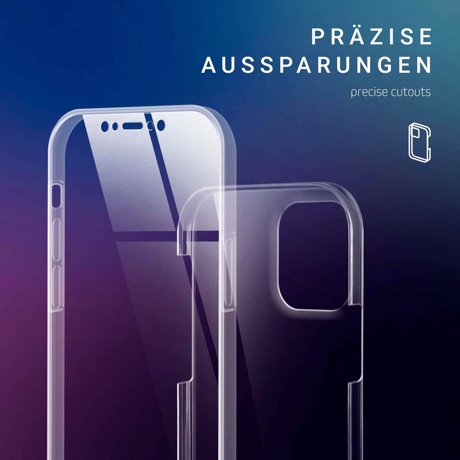 ONEFLOW Touch Case iPhone 12 Komplett Hülle 360 Grad – Weiteres Produktbild 5