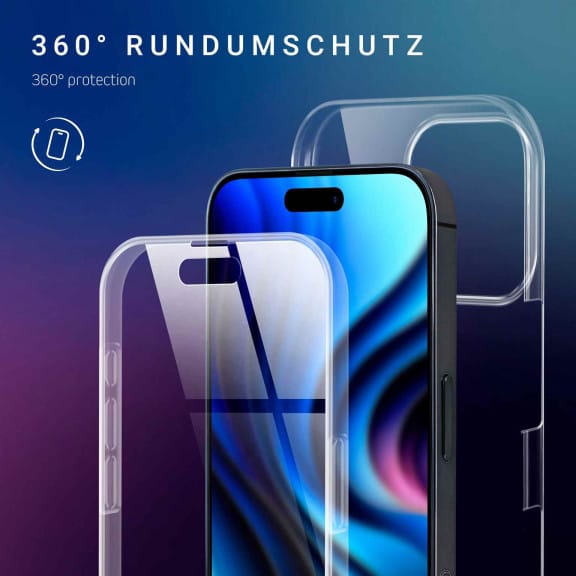 ONEFLOW Touch Case iPhone 16 Pro Max Komplett Hülle 360 Grad – Weiteres Produktbild 2 ONEFLOW Touch Case iPhone 16 Pro Max Komplett Hülle 360 Grad – Weiteres Produktbild 2