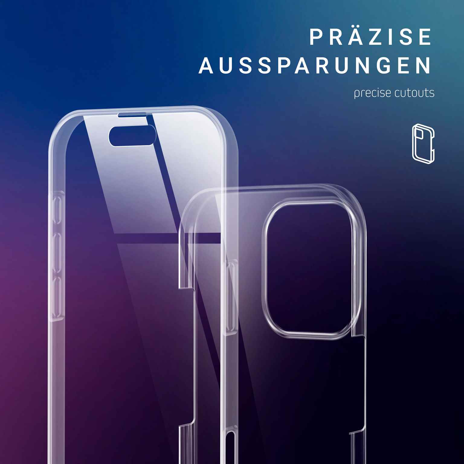 ONEFLOW Touch Case iPhone 16 Pro Max Komplett Hülle 360 Grad – Weiteres Produktbild 5