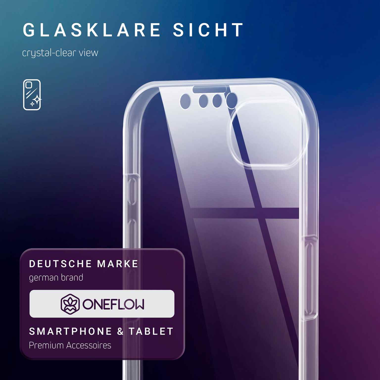 ONEFLOW Touch Case iPhone 16e Komplett Hülle 360 Grad – Weiteres Produktbild 3 ONEFLOW Touch Case iPhone 16e Komplett Hülle 360 Grad – Weiteres Produktbild 3