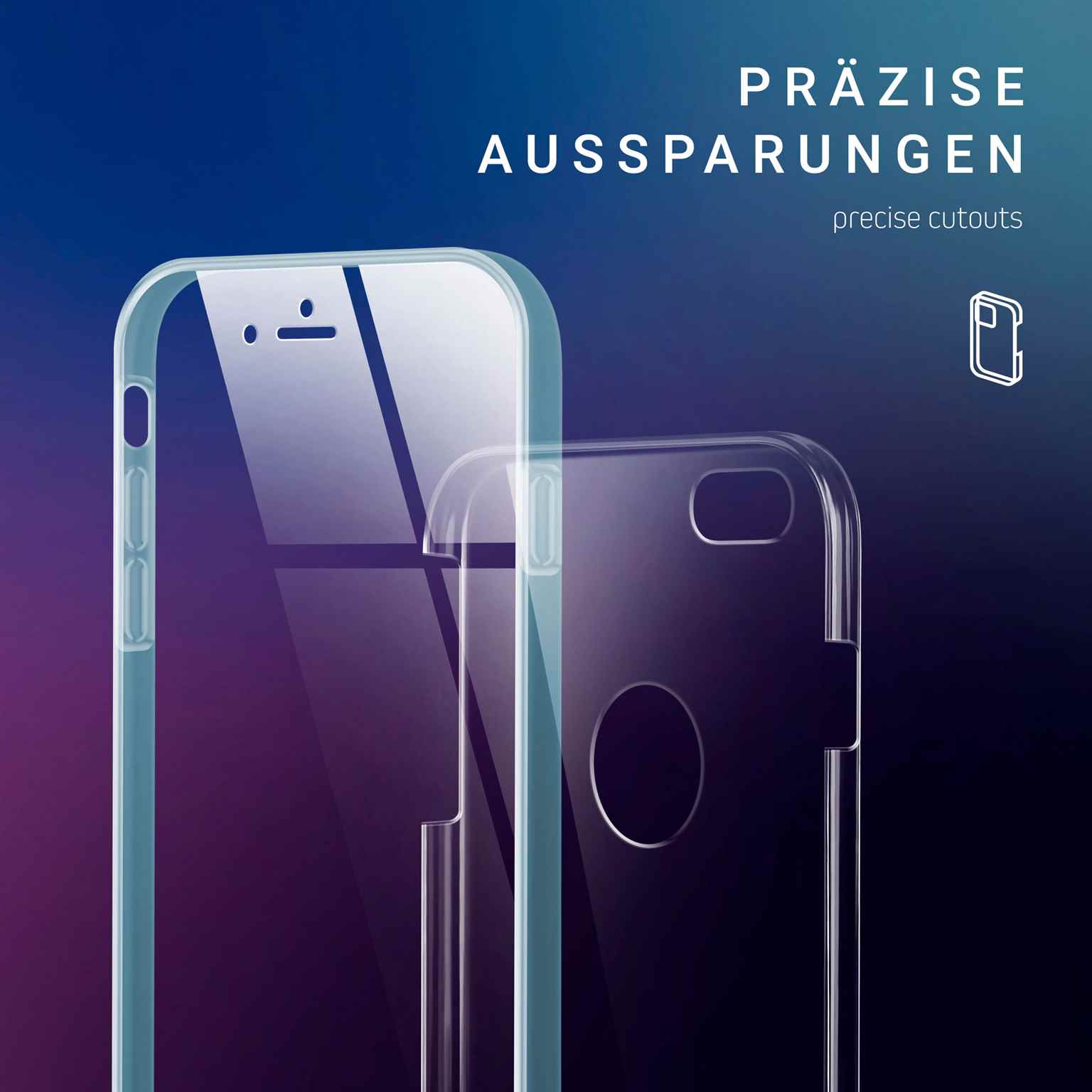 ONEFLOW Touch Case iPhone 6 Plus Komplett Hülle 360 Grad – Weiteres Produktbild 5