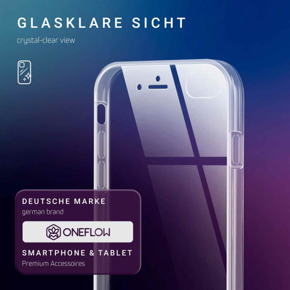ONEFLOW Touch Case iPhone 6s Plus Komplett Hülle 360 Grad – Weiteres Produktbild 3