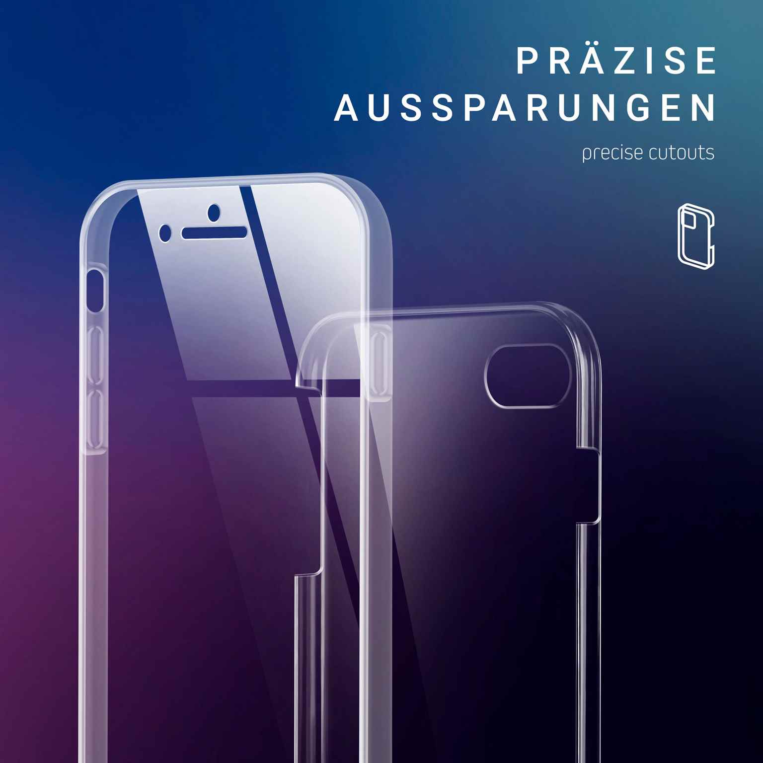 ONEFLOW Touch Case iPhone 7 Komplett Hülle 360 Grad – Weiteres Produktbild 5