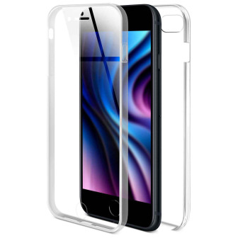 ONEFLOW Touch Case iPhone SE (2022) Komplett Hülle 360 Grad – Ultra-Clear