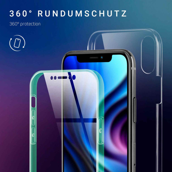 ONEFLOW Touch Case iPhone X Komplett Hülle 360 Grad – Weiteres Produktbild 2 ONEFLOW Touch Case iPhone X Komplett Hülle 360 Grad – Weiteres Produktbild 2