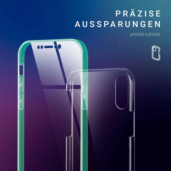 ONEFLOW Touch Case iPhone X Komplett Hülle 360 Grad – Weiteres Produktbild 5