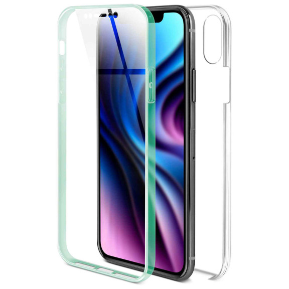 ONEFLOW Touch Case iPhone XS Komplett Hülle 360 Grad – Weiteres Produktbild 1